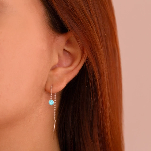 BRINCO FIO CORRENTE CADEADO COM ZIRCONIA COLORIDA