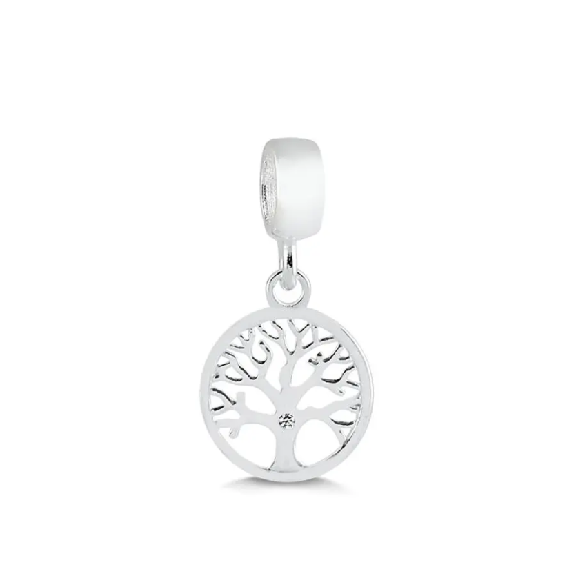 BERLOQUE ARVORE DA VIDA LISA PRATA 925
