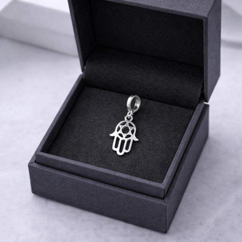 BERLOQUE MAO DE FATIMA PRATA 925